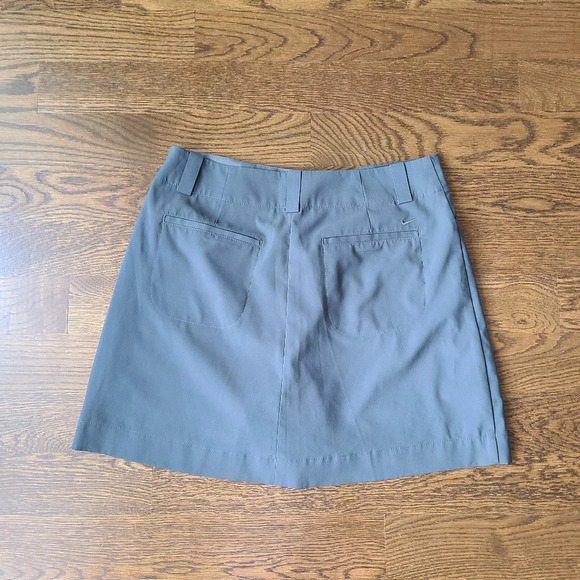 Nike golf skort with pockets women's size 10 gray - Picture 2 of 9